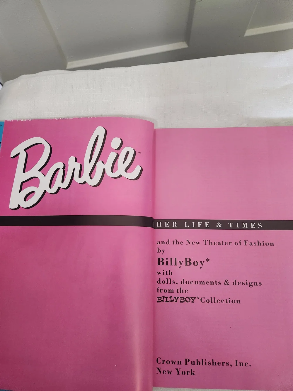 Barbie Her Life & Times Coffee Table Book